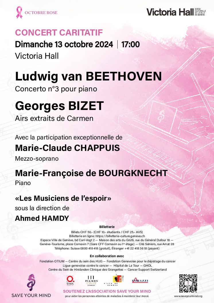 Flyer Concert Victoria Hall 13.10.2024